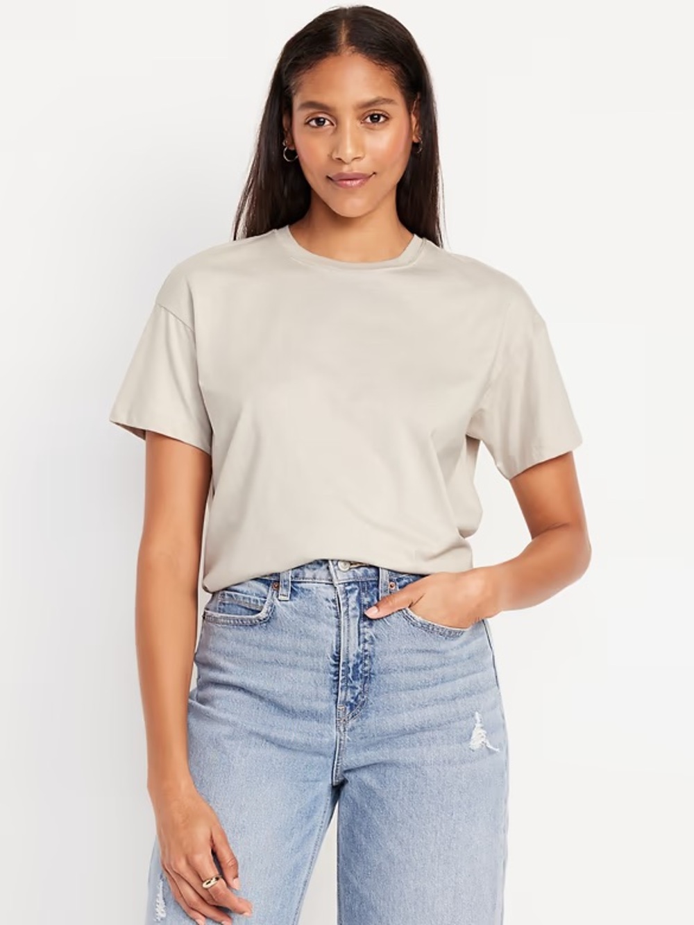 Old Navy Vintage Tee Women’s T-Shirt - Tan